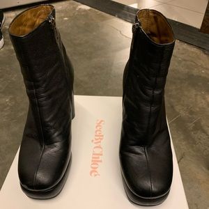 See by Chloe boots